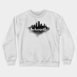 Jacksonville watercolor Crewneck Sweatshirt